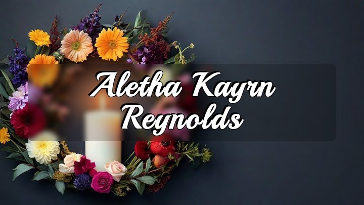 Aletha Kayrn Reynolds, Colorado Springs, Colorado