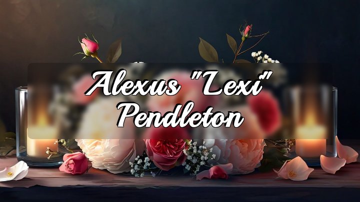 Alexus "Lexi" Pendleton, Greenfield, Oklahoma
