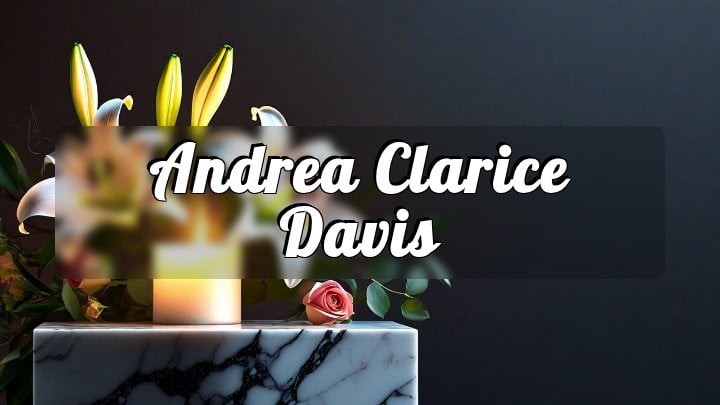 Andrea Clarice Davis, Valley area