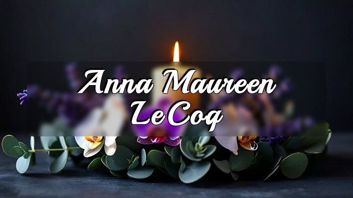 Anna Maureen LeCoq, Spartanburg Medical Center, Spartanburg County, South Carolina