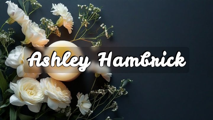 Ashley Hambrick, Cave City, Arkansas