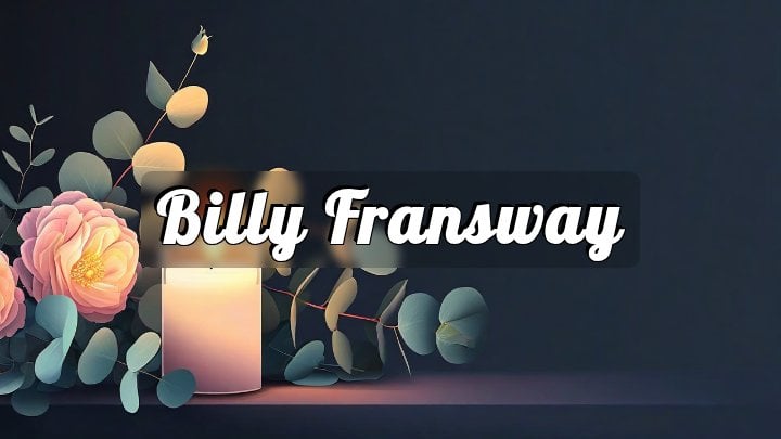 Billy Fransway, Chippewa Falls, Wisconsin