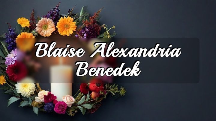 Blaise Alexandria Benedek, Clearfield, Pennsylvania