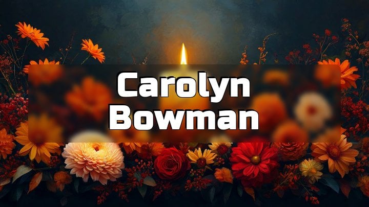 Carolyn Bowman, Mulberry, FL
