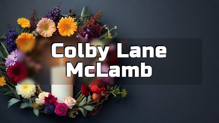Colby Lane McLamb, Dunn, NC