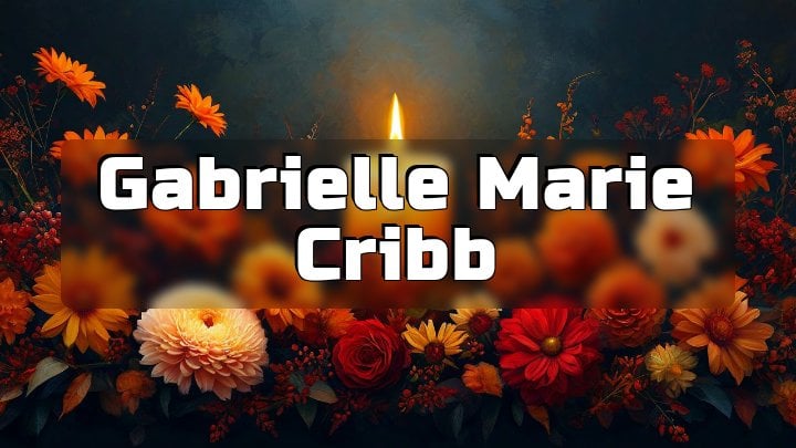 Gabrielle Marie Cribb, Gaston, SC