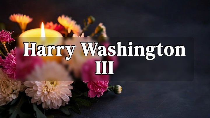 Harry Washington III, Charles County, Maryland