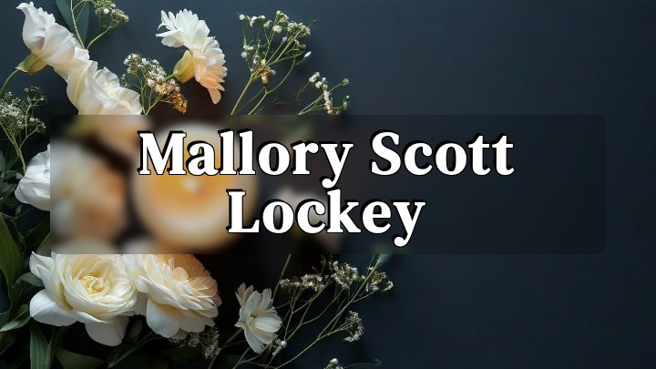 Mallory Scott Lockey, Laurinburg, North Carolina