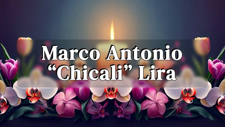 Marco Antonio Chicali Lira, Oakland, CA