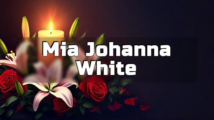 Mia Johanna White, Stevensville, MD