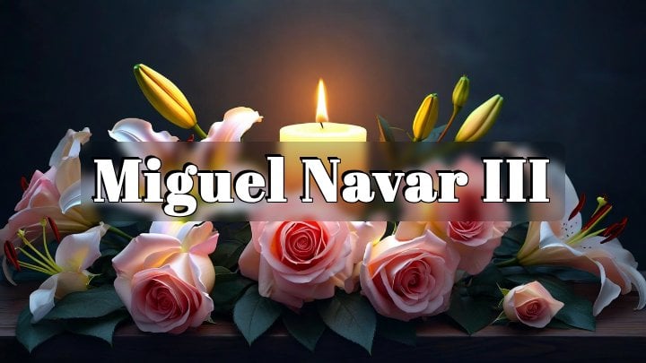 Miguel Navar III, Von Ormy, Texas