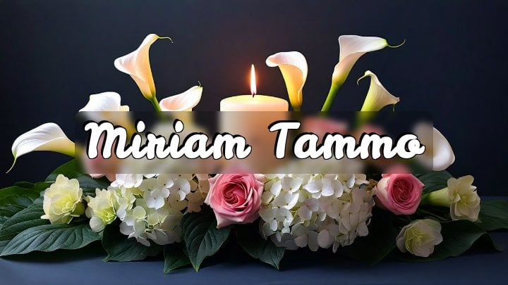 Miriam Tammo, Chicago, Illinois