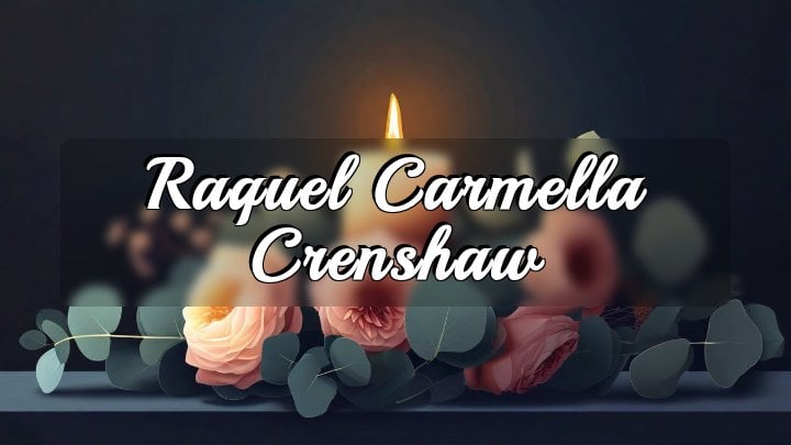 Raquel Carmella Crenshaw, Cleveland, Ohio