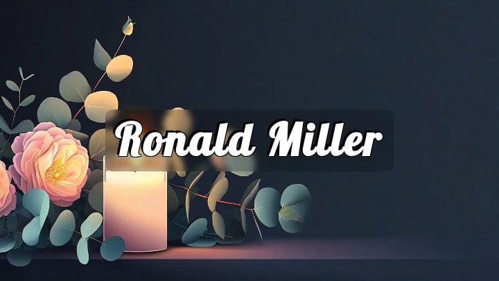 Ronald Miller, South Cooksbridge Road, Jackson Township