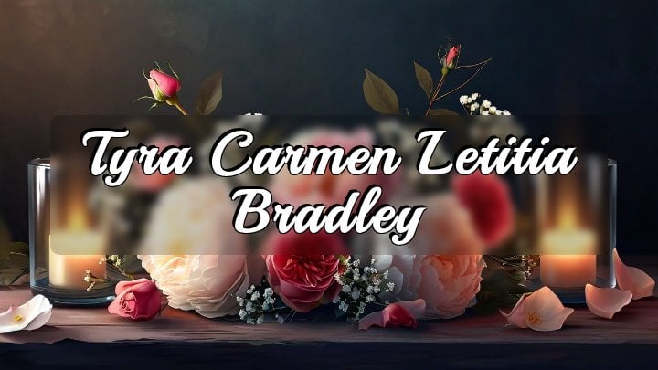 Tyra Carmen Letitia Bradley, Easley, SC