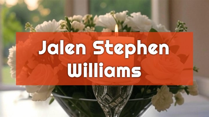 Jalen Stephen Williams, Indianapolis, IN
