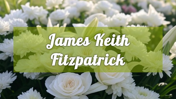James Keith Fitzpatrick, Holyrood, NL