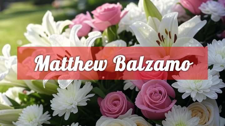 Matthew Balzamo, Parlin, NJ