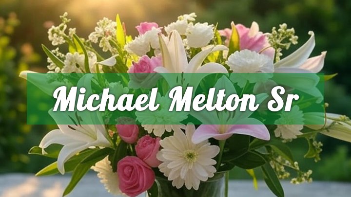 Michael Melton Sr., Nowata, OK